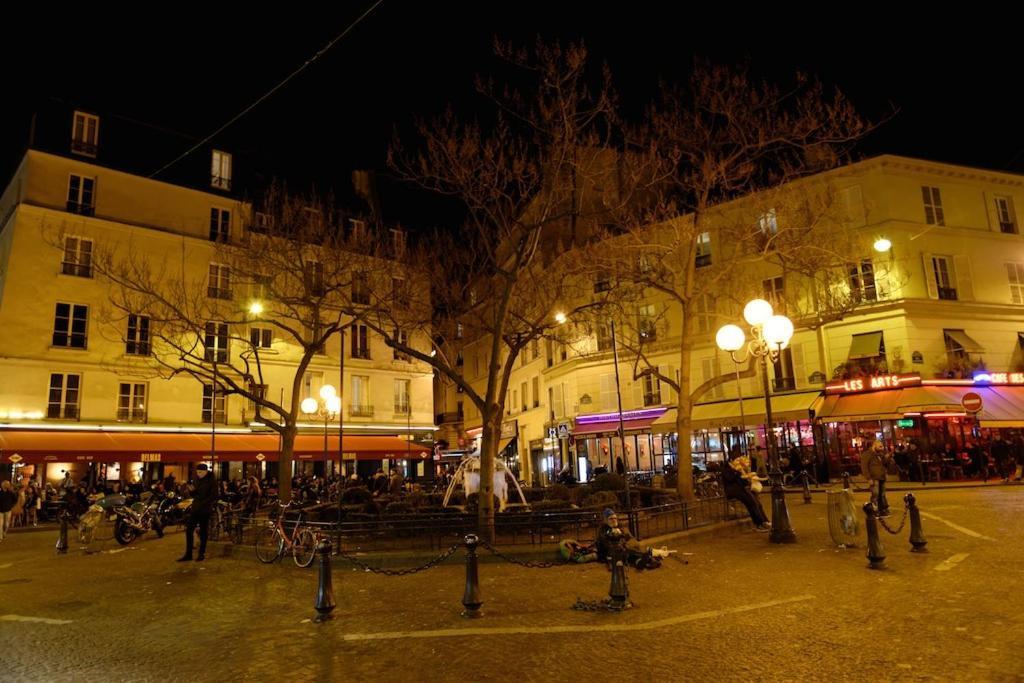 Appartement Luxe En Plein Coeur De Paris Notre Dame Pantheon Luaran gambar